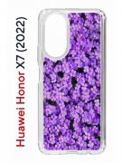 Чехол-накладка Huawei Honor X7 (2022) (638390) Kruche PRINT Обриета