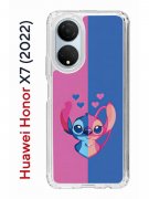 Чехол-накладка Huawei Honor X7 (2022) (638390) Kruche PRINT СТИЧ