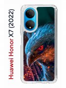 Чехол-накладка Huawei Honor X7 (2022) (638390) Kruche PRINT Орел