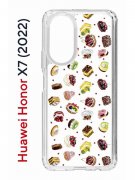 Чехол-накладка Huawei Honor X7 (2022) (638390) Kruche PRINT Cake