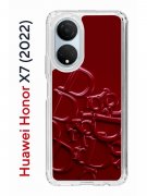 Чехол-накладка Huawei Honor X7 (2022) (638390) Kruche PRINT Dior