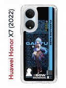 Чехол-накладка Huawei Honor X7 (2022) (638390) Kruche PRINT Ganyu Genshin