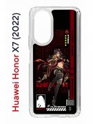 Чехол-накладка Huawei Honor X7 (2022) (638390) Kruche PRINT Дэхья Геншин
