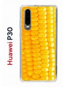 Чехол-накладка Huawei P30  (638392) Kruche PRINT Кукуруза