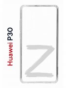 Чехол-накладка Huawei P30 Kruche Print Zet