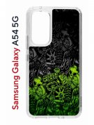 Чехол-накладка Samsung Galaxy A54 5G (638391) Kruche PRINT Garage