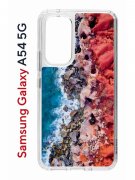 Чехол-накладка Samsung Galaxy A54 5G (638391) Kruche PRINT Морской берег