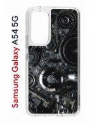 Чехол-накладка Samsung Galaxy A54 5G (638391) Kruche PRINT Двигатель