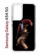 Чехол-накладка Samsung Galaxy A54 5G (638391) Kruche PRINT Гладиатор