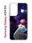Чехол-накладка Samsung Galaxy A54 5G (638391) Kruche PRINT Мотылёк