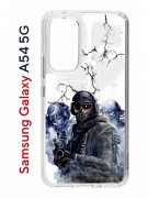 Чехол-накладка Samsung Galaxy A54 5G (638391) Kruche PRINT Call of Duty