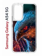 Чехол-накладка Samsung Galaxy A54 5G (638391) Kruche PRINT Орел