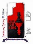 Чехол-накладка Samsung Galaxy S22 Plus (638527) Kruche PRINT Born to be a King