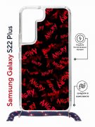Чехол-накладка Samsung Galaxy S22 Plus (638527) Kruche PRINT Angry