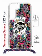 Чехол-накладка Samsung Galaxy S22 Plus (638527) Kruche PRINT Music