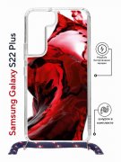 Чехол-накладка Samsung Galaxy S22 Plus (638527) Kruche PRINT Вино