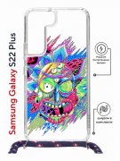 Чехол-накладка Samsung Galaxy S22 Plus (638527) Kruche PRINT Многоликий Рик