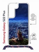 Чехол-накладка Samsung Galaxy S22 Plus (638527) Kruche PRINT Ночные Огни