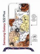 Чехол-накладка Samsung Galaxy S22 Plus (638527) Kruche PRINT Ягоды и Цветы