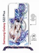 Чехол-накладка Samsung Galaxy S22 Plus (638527) Kruche PRINT Грация