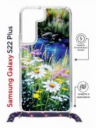Чехол-накладка Samsung Galaxy S22 Plus (638527) Kruche PRINT Ромашки у ручья