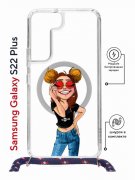 Чехол-накладка Samsung Galaxy S22 Plus (638527) Kruche PRINT Smiling