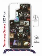 Чехол-накладка Samsung Galaxy S22 Plus (638527) Kruche PRINT Плейлисты
