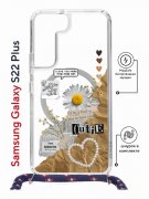 Чехол-накладка Samsung Galaxy S22 Plus (638527) Kruche PRINT Крафтовые наклейки