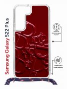 Чехол-накладка Samsung Galaxy S22 Plus (638527) Kruche PRINT Dior