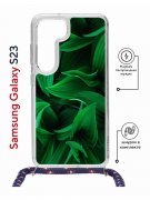 Чехол-накладка Samsung Galaxy S23 (638523) Kruche PRINT Grass
