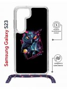 Чехол-накладка Samsung Galaxy S23 (638523) Kruche PRINT Retro Owl