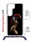 Чехол-накладка Samsung Galaxy S23 (638523) Kruche PRINT Гладиатор