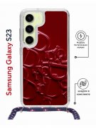 Чехол-накладка Samsung Galaxy S23 (638523) Kruche PRINT Dior