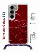 Чехол-накладка Samsung Galaxy S23 (638523) Kruche PRINT Dior