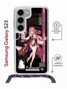 Чехол-накладка Samsung Galaxy S23 (638523) Kruche PRINT Yae Miko Genshin