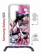 Чехол-накладка Samsung Galaxy S23 (638523) Kruche PRINT Гвен Человек-Паук