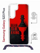 Чехол-накладка Samsung Galaxy S23 Plus (638526) Kruche PRINT Born to be a King