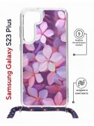 Чехол-накладка Samsung Galaxy S23 Plus (638526) Kruche PRINT Гортензия
