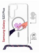 Чехол-накладка Samsung Galaxy S23 Plus (638526) Kruche PRINT Котолюбовь