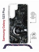 Чехол-накладка Samsung Galaxy S23 Plus (638526) Kruche PRINT Двигатель