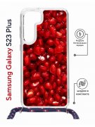 Чехол-накладка Samsung Galaxy S23 Plus (638526) Kruche PRINT Гранат