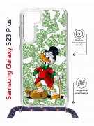Чехол-накладка Samsung Galaxy S23 Plus (638526) Kruche PRINT MacMoney