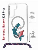 Чехол-накладка Samsung Galaxy S23 Plus (638526) Kruche PRINT Акула