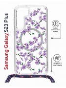 Чехол-накладка Samsung Galaxy S23 Plus (638526) Kruche PRINT Сакура