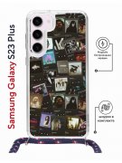 Чехол-накладка Samsung Galaxy S23 Plus (638526) Kruche PRINT Плейлисты