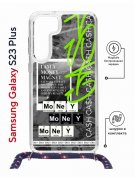 Чехол-накладка Samsung Galaxy S23 Plus (638526) Kruche PRINT Money Easy