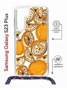 Чехол-накладка Samsung Galaxy S23 Plus (638526) Kruche PRINT Апельсины