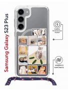 Чехол-накладка Samsung Galaxy S23 Plus (638526) Kruche PRINT Коты-Мемы