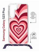 Чехол-накладка Samsung Galaxy S23 Plus (638526) Kruche PRINT Сердце