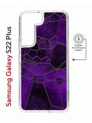 Чехол-накладка Samsung Galaxy S22 Plus (638519) Kruche PRINT Витраж